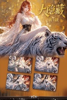 Vente en gros Xiaofugui Vol.1 Cartes métalliques Waifu, Cartes à collectionner de déesses d'anime pour jeu de table