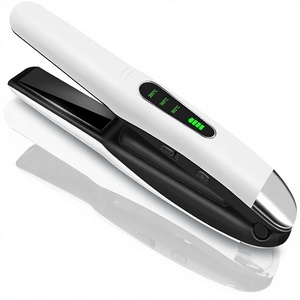 Plancha de Pelo Inalámbrica 2 en 1 SUNMAY <span class=keywords><strong>Voga</strong></span>, Mini Plancha de Titanio Recargable por USB, 5000 mAh, Calentamiento Rápido, 3 Niveles de Temperatura - Product Image 1