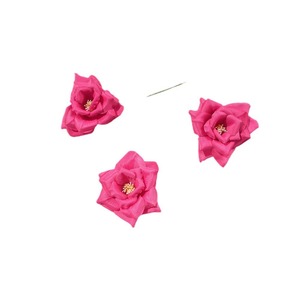 Artificial Rose Flower 3 Head Silk Flower <b>Wedding</b> Decoration Indoor <b>Ornament</b> - Product Image 5