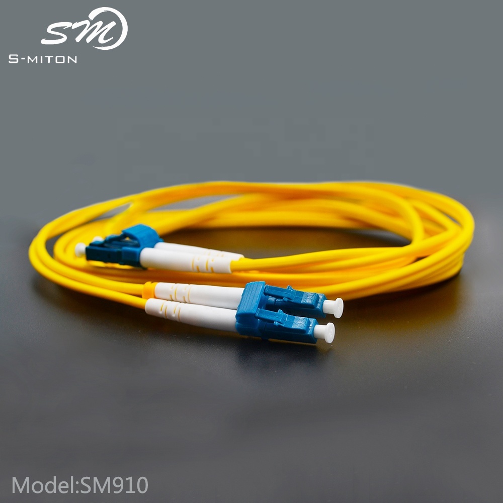 3 m jarretière Optique Duplex Monomode LC LC Corde de Correction Optique De Fiber