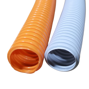 Tubo de aislamiento resistente al calor Manguera de fontanería de drenaje de plástico flexible PA PP PE Tubo corrugado