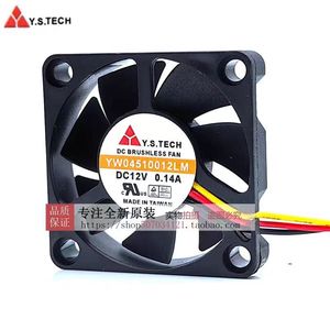 Ventilateur sans balais Y.S.TECH DC YW04510012LM 4.5CM 12V 0.14A pour refroidissement d'amplificateur Lexus LX570 GX460 LS460 - Product Image 4