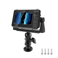 Soporte Universal Giratorio 360° para Sonda de Pesca Yak Outdoors, Guía para Cañas de Pescar, ABS Duradero, Ecológico, Soporte para Chartplotter GPS Marino
