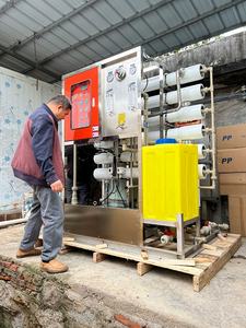 Máquina de desalinización de agua de mar portátil con sistema de ósmosis inversa industrial profesional utilizada en acuicultura marina - Product Image 5