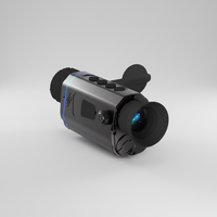 NNPO RD23S-335 Monoculaire Thermique Télémètre Laser Zoom 8x Optique 4x Objectif HD en Aluminium 35mm Vision Nocturne Déverrouillée