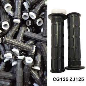 Manopola acceleratore manubrio in gomma <span class=keywords><strong>moto</strong></span> <span class=keywords><strong>per</strong></span> Honda CG125 ZJ125 manubrio in gomma manopola acceleratore - Product Image 2