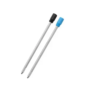 गर्म बेच नीले वापस स्याही ballpoint कलम फिर से भरना थोक कलम केवल एक बार गेंद बिंदु कलम फिर से भरना