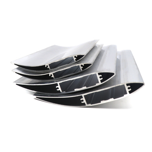 Ventilador de perfil de aluminio anodizado de nuevo diseño moderno lumbrera ovalada de construcción aerodinámica - Product Image 4