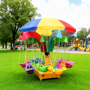 Hot Sale Amusement Park Ride Horse <strong>Merry</strong> <strong>Go</strong> <strong>Round</strong> Children Kids Musical Carousel Large Outdoor Entertainment Equipment - Product Image 1