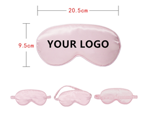 Masque de sommeil en satin soyeux doux avec sangle élastique, occultation efficace, pour hommes et femmes - Product Image 1