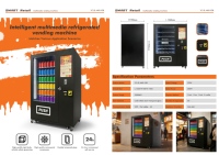 Kiosco de Venta Comercial con Luces LED Activadas por Proximidad, Modo de Atenuación e Iluminación Inteligente para Eficiencia Energética