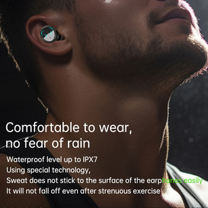 GQ-11 <span class=keywords><strong>Banque</strong></span> d'alimentation de haute qualité V5.5 Écouteurs Mecha 2024 Étanche Réduction de bruit Casque sans fil Petit accessoire pour téléphone portable - Product Image 5