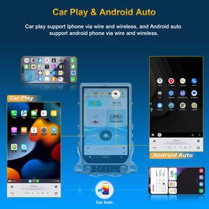 Unidad Principal <span class=keywords><strong>Android</strong></span> con Pantalla Táctil Vertical de 13.6 Pulgadas para Automóvil, Estéreo para Toyota Land Cruiser LC200 VXR 2016- con Apple CarPlay y <span class=keywords><strong>Android</strong></span> Auto - Product Image 4