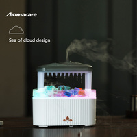 Aromacare 250Ml Eau Goutte De Pluie Parfum Pluie Nuage Veilleuse Humidificateur D'air Diffuseur