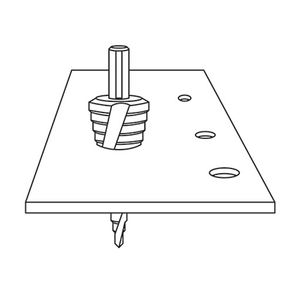 Broca escalonada Fervi F639 HSS para taladrado de chapa, 6 ÷ 39mm - Product Image 2