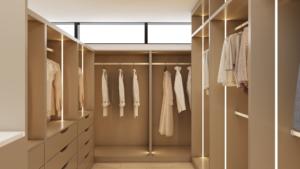 Armario Vestidor a Medida, Moderno, de MDF y Madera Contrachapada, Armarios de Almacenamiento para Dormitorio - Product Image 2