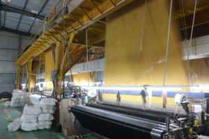 Tela de Lino 100% Poliéster al por Mayor, Impermeable, Teñida Lisa, Transpirable, Tejida, para Sofás, Muestra Gratis para Textiles del Hogar - Product Image 6