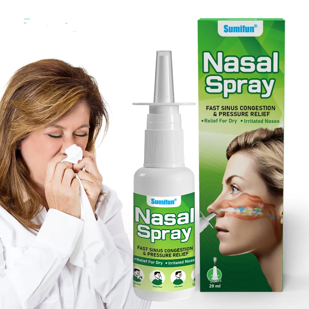20ml di spedizione rapida Spray nasale congestione del naso sinusite lenitiva russare lenisce lo Stress sonno freddo starnuti naso rinite nebbia