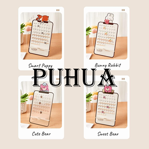 Unique Gifts for Women Multi-functional Perpetual <strong>Calendar</strong> Mobile Phone Holder Acrylic Desk Planner <strong>Calendar</strong> - Product Image 6