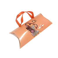 Umweltfreundliche Faltbare Kissenförmige Geschenkbox für Hochzeitspartys, Pralinen, Süßigkeiten, Kleine Schmuckstücke und Souvenirs