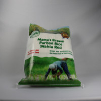 Vente en gros sacs d'emballage de riz laminé tissé en pp pour 2 kg 5kg 10kg 15kg 25kg 50kg sac d'emballage de riz en plastique transparent