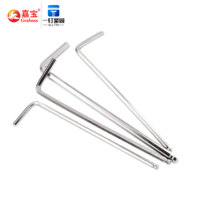 Kunci Pas Hex Ujung Bola Pabrikan Pengencang Tiongkok Perkakas Tangan Kunci Allen Metrik 1.5Mm-10Mm Kunci Pas Hex