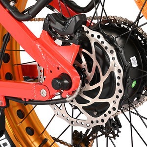 <span class=keywords><strong>Bicicletta</strong></span> <span class=keywords><strong>Elettrica</strong></span> da Neve <span class=keywords><strong>Mountain</strong></span> <span class=keywords><strong>Bike</strong></span> con Pneumatici Fat da 26 Pollici, Batteria al Litio da 72V 20Ah 15Ah, Doppio Motore da 1500W, 7 Velocità - Product Image 5