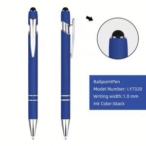 Bolígrafos Metálicos Promocionales Personalizados al por Mayor con Logotipo, Bolígrafo con Punta Táctil para Pantalla, Bolígrafo de 1.0 mm para Regalo - Product Image 6