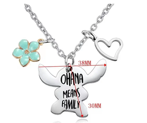 Collar con Colgante de Ohana, Joyería de Regalo, Collar con Colgante de Ohana - Product Image 2