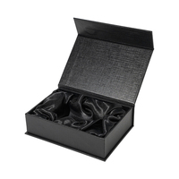 Boîte magnétique personnalisée pour parfum avec insert en EVA pour flacon de parfum de 100/50/30 ml, emballage cosmétique