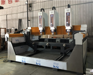 Machine de gravure CNC JK-9010 pour pierre et <span class=keywords><strong>marbre</strong></span>, 5,5 kW, 380 V, moteur à engrenages contrôlé par PLC, longueur maximale personnalisable de 3200 mm - Product Image 5