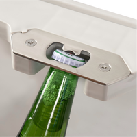 Contenitore Termico Robusto da 32L, Costruzione Rotomoldata, Mantiene il Ghiaccio Fino a 7 Giorni, Impermeabile per Catering all'Aperto e 42 Lattine