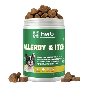 Suplemento Avanzado para Alergias en Perros - Masticables Inmunoestimulantes para Aliviar la Picazón, los Estornudos y las Alergias Estacionales - Product Image 1