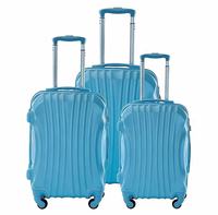 Valise à coque rigide en ABS avec logo personnalisé, couleur au choix, valise de voyage légère avec serrure TSA