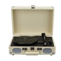 2025 gros produit le plus populaire lecteur de disques vinyle Gramophone phonographe Antique platine USB SD tourne-disque sans fil