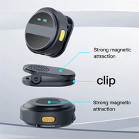 Micrófono Digital magnético SX21, micrófono Lavalier de cuello inalámbrico para iPhone, grabación de vídeo Android, entrevistas a YouTubers