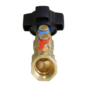 BMAG Dn 15mm 20mm 25mm 32mm 40mm 50mmサーモスタットHVAC自動PTFE一般流量制御手動水真ちゅうバランシングバルブ - Product Image 6
