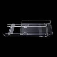 Acryl Klappbarer Beistelltisch Klarer Lucite Chanukah Menora-Tisch
