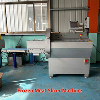 Machine à découper la viande congelée industrielle et commerciale de grande capacité, machine à découper les côtes de porc, machine à découper les steaks, équipement robuste