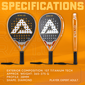 Racchetta da Padel 2026 AMA Sport Professionale in Fibra di Carbonio con Forma Ibrida, Logo Personalizzato, Nuova Tecnologia di Alta Qualità - Product Image 2