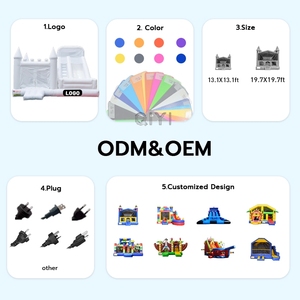 บ้านลมสีขาวพร้อมสไลเดอร์ บ้านลมสำหรับเด็กพร้อมสไลเดอร์ ซื้อบ้านลมออนไลน์ - Product Image 5