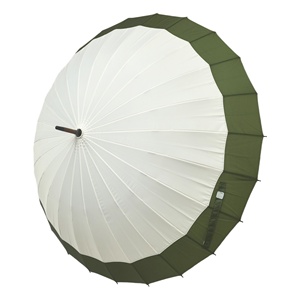 ร่มตรงสไตล์ญี่ปุ่น24ชิ้นพร้อมที่จับไม้คุณภาพสูงกรอบกันลมสุดๆสำหรับขายส่ง - Product Image 4