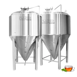 Réservoir de Fermentation 20000 l, 3000l, 1000 l, pour Kombucha, Brite, SUS304