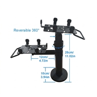 Terminal POS Inteligente Android INTOPVA Personalizado, Soporte Universal de Acero al Carbono y Silicona para PC, Abrazadera Giratoria Ajustable, 1 Año de Garantía