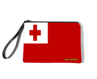 Porte-monnaie drapeau des Tonga, pochette zippée compacte, organiseur de billets, rangement pour cartes, accessoire cadeau, pour le quotidien
