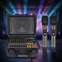 Amplificateur de mixage audio intégré professionnel 1200W avec effets DSP, réverbération, Bluetooth, égaliseur et monitoring pour KTV, bar, scène