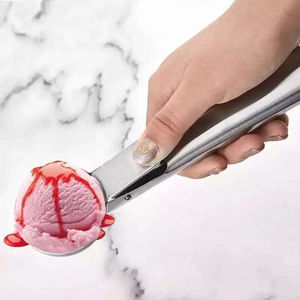 Venta al por mayor: Cuchara para hielo de acero inoxidable multiestilo, molde de cubos hecho a mano, fácil desmolde, accesorios de cocina, bandeja - Product Image 2