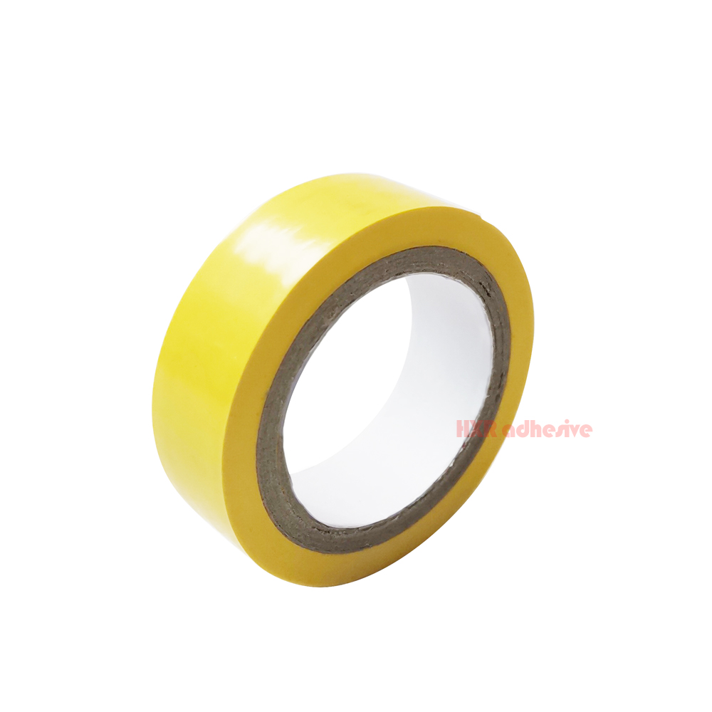 Yellow Rubber Adhesive PVC Insulating Electrical Tape for Automotive