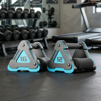 Ensemble d'haltères triangulaires réglables pour salle de sport commerciale, poids libres pour l'entraînement de force