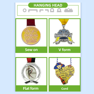 Renhui Kampioenschap 24 Karaats Vrouwen 1e 2e 3e Metalen Ambachten Goud Zilver Bronzen Custom Medailles En Trofeeën Medailles - Product Image 4